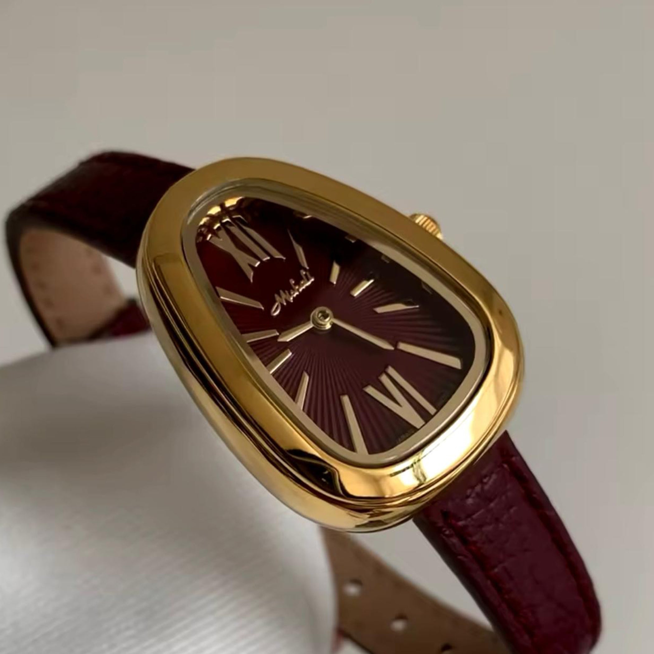Women Genuine Leather Hand Made Design Watch