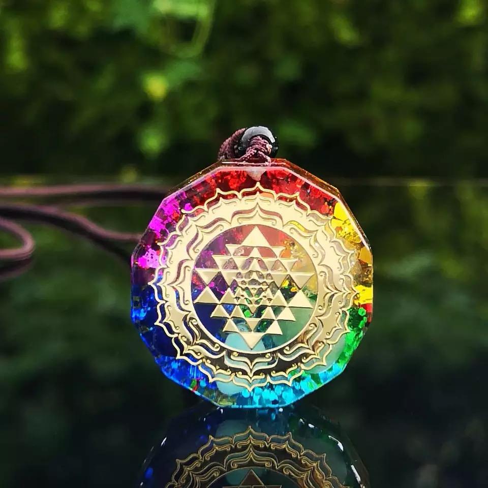 7 Chakras Natural Stone Necklace