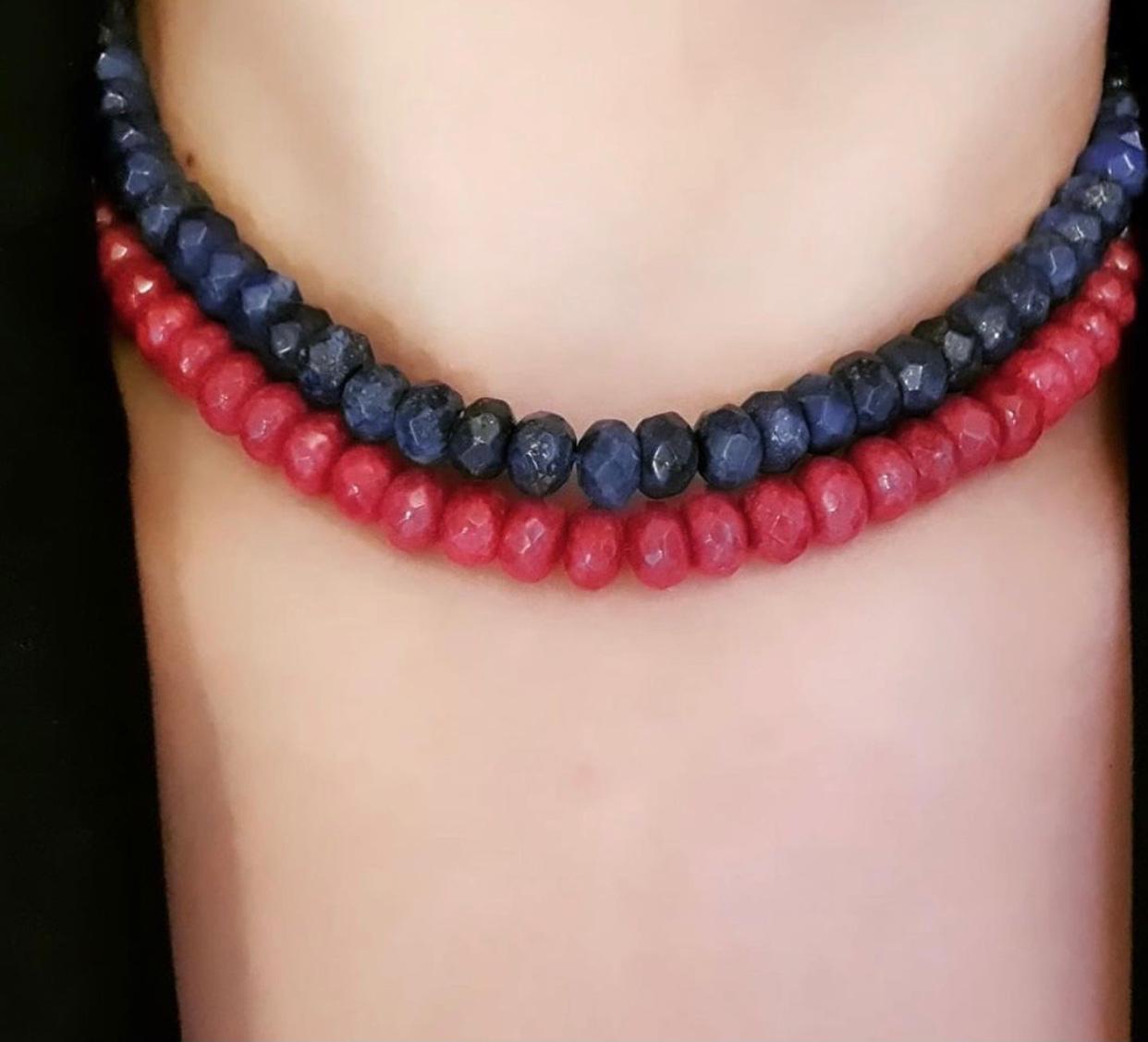 Natural Lapis Store Necklace