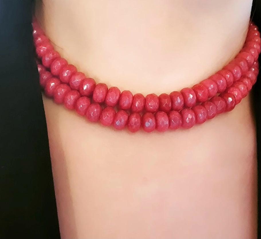 Natural Ruby Store Necklace
