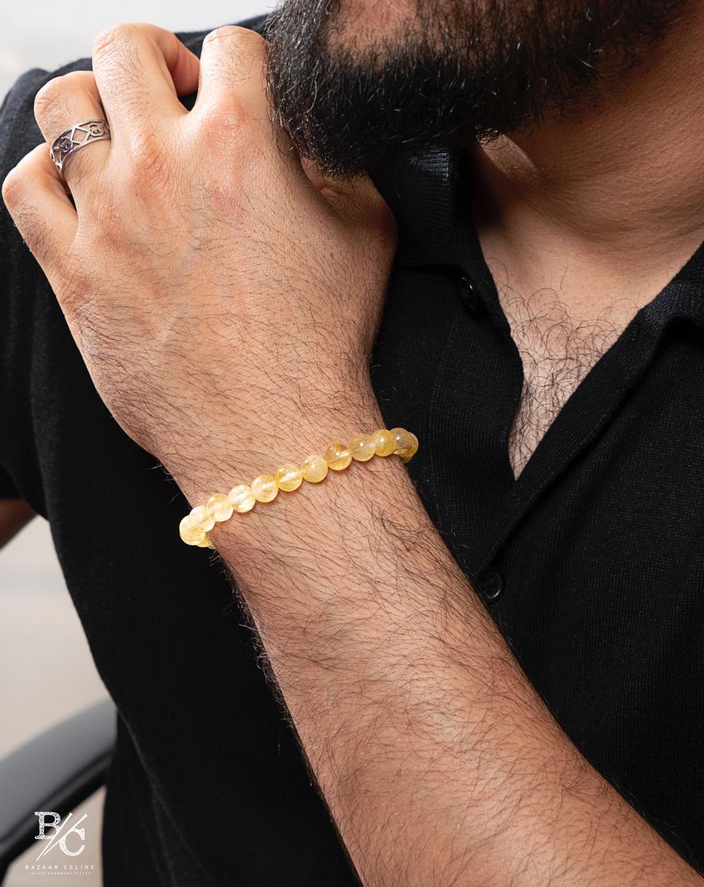 Citrine Stone Bracelet