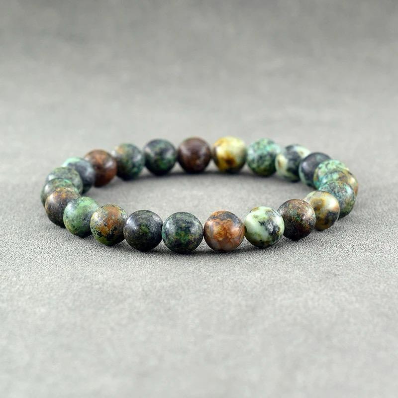 African Turquoise Stone Bracelet