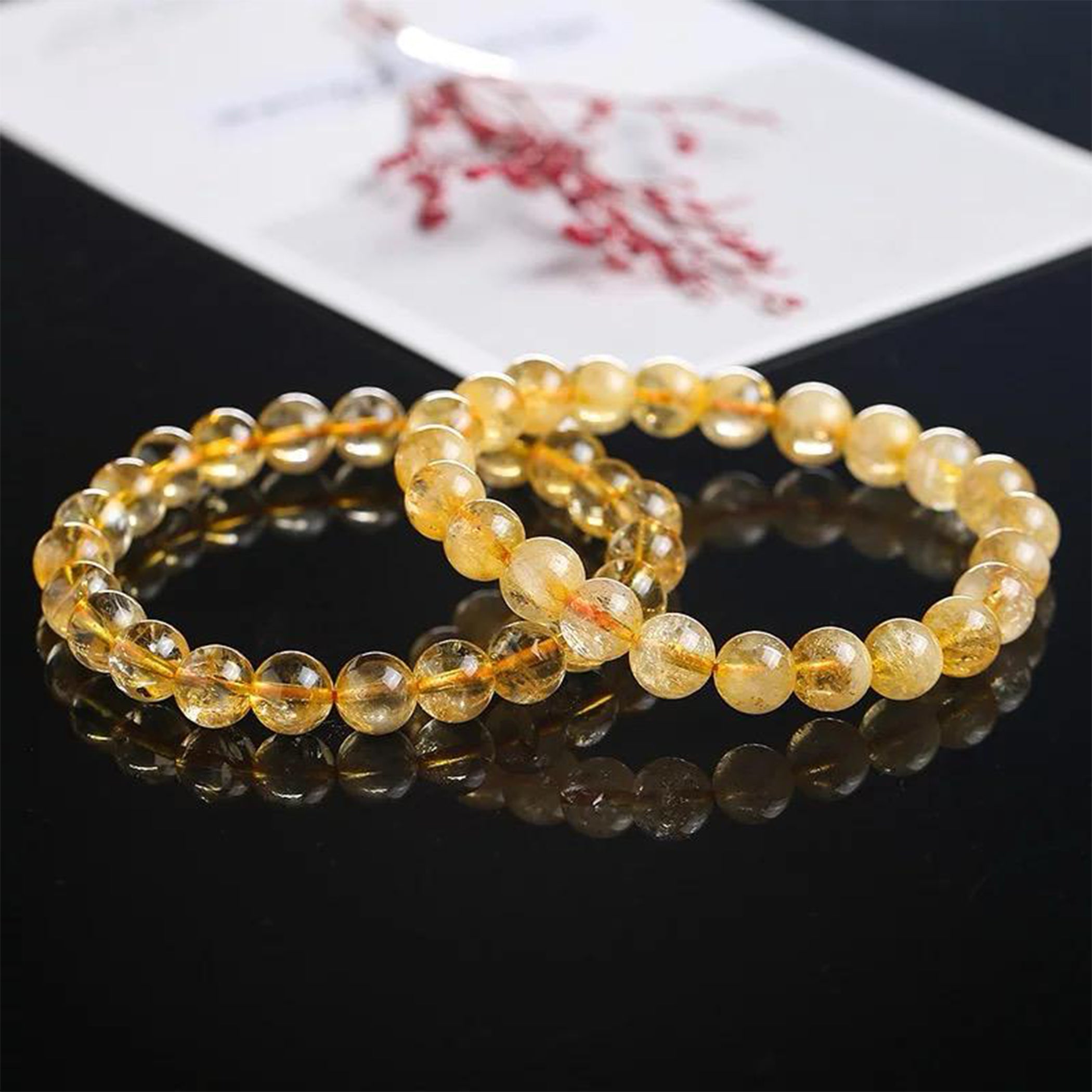 Citrine Stone Bracelet